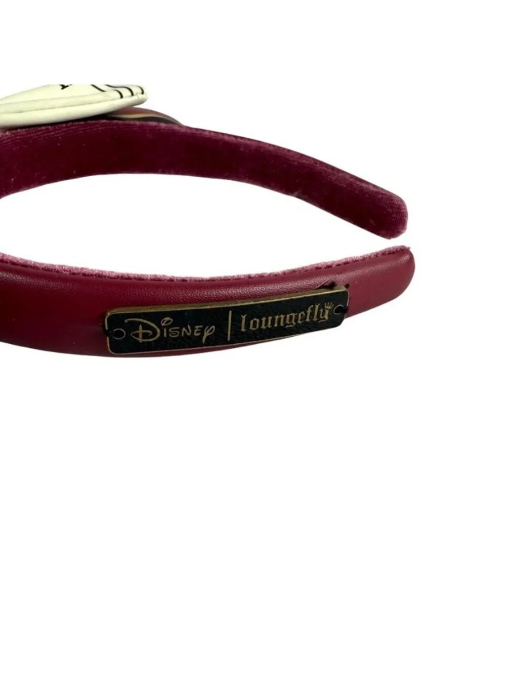 Disney Parks Loungefly Tower Of Terror Glow In Dark Bow Minnie Ears Headband